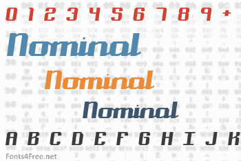 Nominal Font