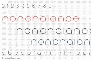 Nonchalance Font