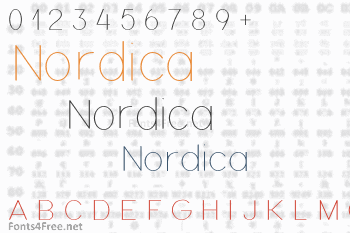 Nordica Font