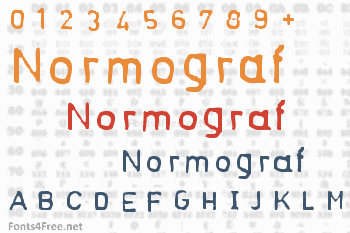 Normograf Font