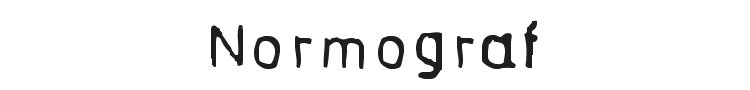 Normograf Font