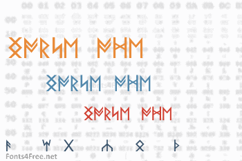 Norse Code Font