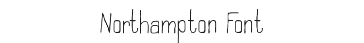 Northampton Font Preview