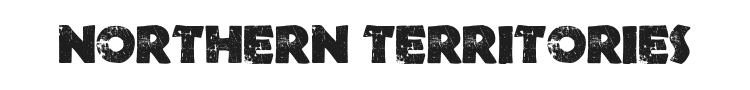 Northern Territories Font Preview