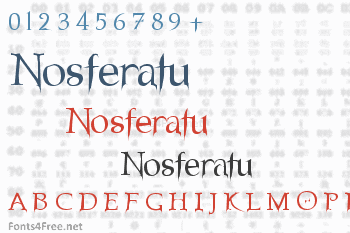 Nosferatu Font