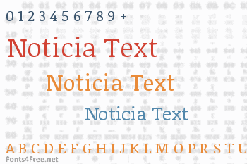 Noticia Text Font