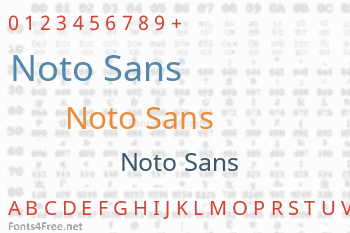 Noto Sans Font