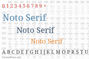 Noto Serif Font
