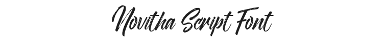 Novitha Script Font