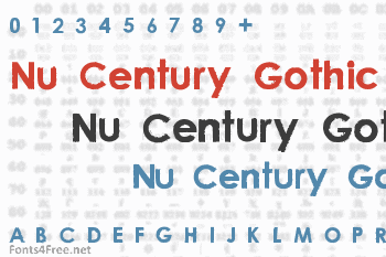 Nu Century Gothic Font