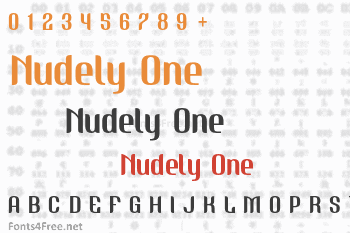 Nudely One Font