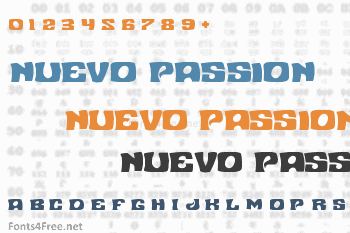 Nuevo Passion Font