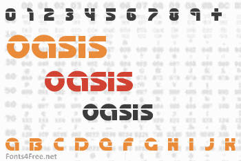 Oasis Font