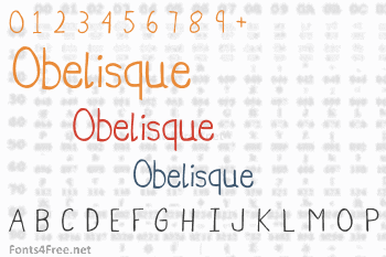 Obelisque Font