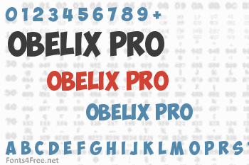 Obelix Pro Font