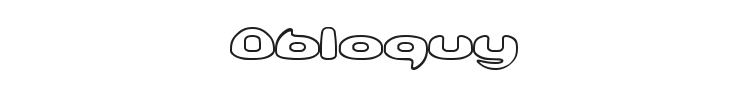 Obloquy Font