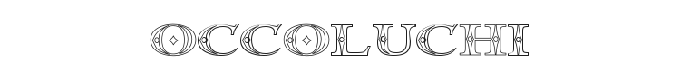 Occoluchi Font Preview