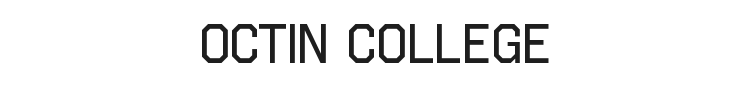 Octin College Font