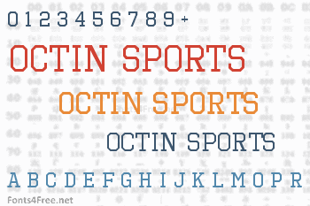 Octin Sports Font