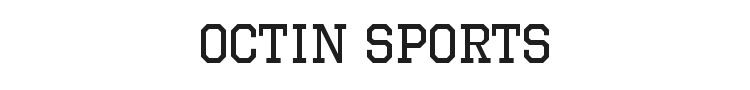 Octin Sports Font