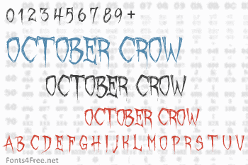 October Crow Font