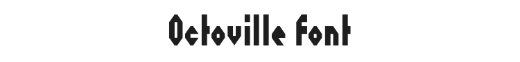 Octoville Font