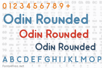 Odin Rounded Font