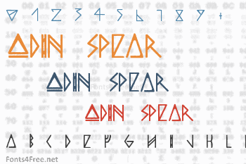 Odin Spear Font