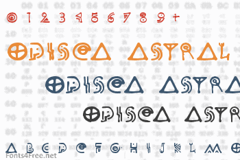 Odisea Astral Font