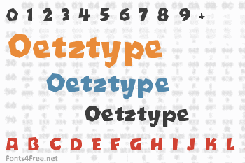 Oetztype Font