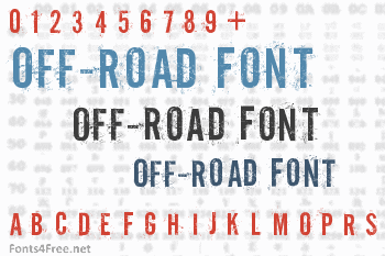 Off-Road Font