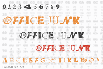Office Junk Font