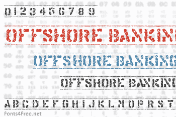 Offshore Banking Business Font