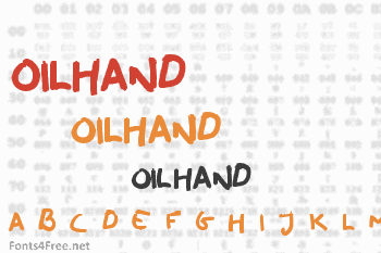 Oilhand Font