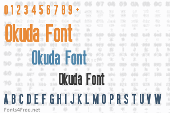 Okuda Font