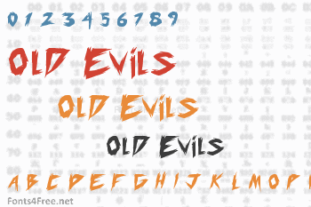 Old Evils Font