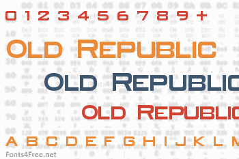 Old Republic Font