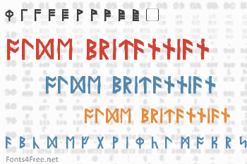 Olde Britannian Font