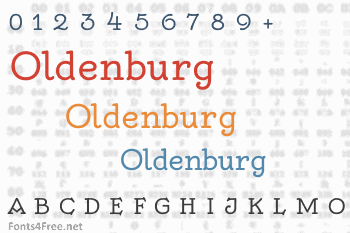 Oldenburg Font