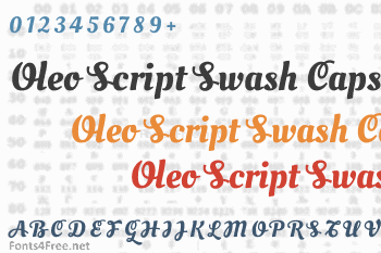 Oleo Script Swash Caps Font