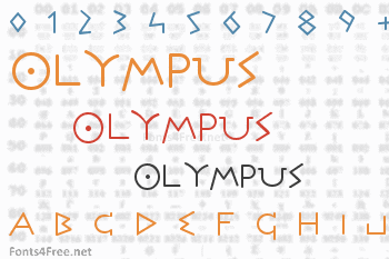 Olympus Font