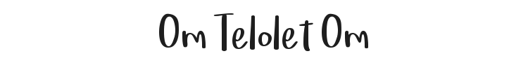 Om Telolet Om Font