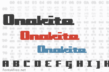 Onakite Font