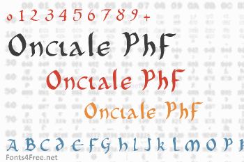 Onciale PhF Font