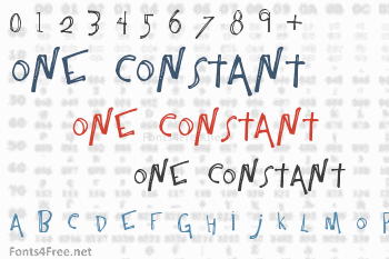 One Constant Font