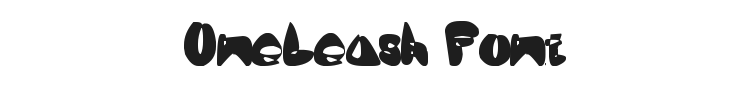OneLeash Font Preview