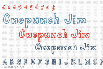 Onepunch Jim Font