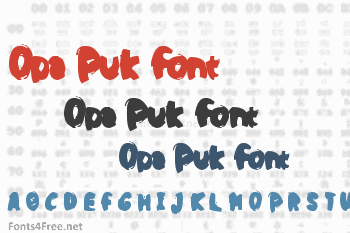 Opa Puk Font