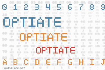 Optiate Font