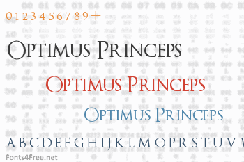 Optimus Princeps Font